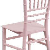 English Elm Commercial Grade Child’s Resin Party and Event Chiavari Chair for Commercial & Residential Use