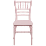 English Elm Commercial Grade Child’s Resin Party and Event Chiavari Chair for Commercial & Residential Use