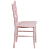 English Elm Commercial Grade Child’s Resin Party and Event Chiavari Chair for Commercial & Residential Use