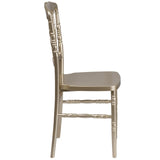 English Elm Commercial Grade Series Resin Stacking Napoleon Chair