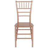 English Elm Commercial Grade Series Resin Stacking Chiavari Chair