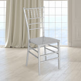 English Elm Commercial Grade Series Resin Stacking Chiavari Chair