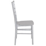 English Elm Commercial Grade Series Resin Stacking Chiavari Chair