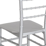 English Elm Commercial Grade Series Resin Stacking Chiavari Chair