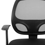 English Elm Commercial Grade Mid-Back Mesh Swivel Ergonomic Task Office Chair with Arms