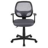 English Elm Commercial Grade Mid-Back Mesh Swivel Ergonomic Task Office Chair with Arms