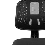 English Elm Commercial Grade Mid-Back Mesh Swivel Task Office Chair with Pivot Back