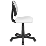 English Elm Commercial Grade Mid-Back Mesh Swivel Task Office Chair with Pivot Back