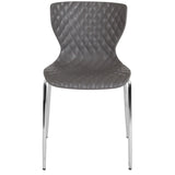 English Elm Commercial Grade Contemporary Design Plastic Stack Chair