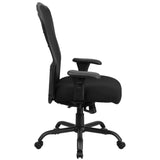 English Elm Commercial Grade Series 24/7 Intensive Use Big & Tall 400 lb. Rated Mesh Multifunction Synchro-Tilt Ergonomic Office Chair