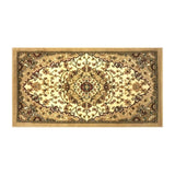 English Elm Persian Style 2x3 Area Rug-Olefin Rug with Jute Backing-Hallway, Entryway, Bedroom, Living Room