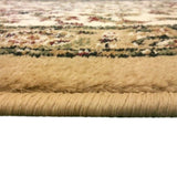 English Elm Persian Style 3' x 15' Area Rug - Olefin Rug with Jute Backing - Hallway, Entryway, Bedroom, Living Room