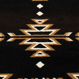 English Elm Southwestern 2' x 7' Area Rug - Olefin Accent Rug with Jute Backing - Living Room, Bedroom, Entryway