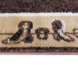 English Elm 2' x 11' Western Inspired Runner Area Rug for Indoor Use