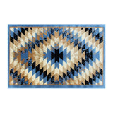 English Elm Southwestern 2' x 3' Area Rug - Olefin Rug with Jute Backing - Entryway, Living Room, Bedroom