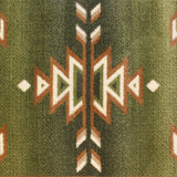 English Elm Southwestern 2' x 11' Area Rug - Olefin Rug with Jute Backing for Hallway, Entryway, Bedroom, Living Room