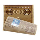 English Elm Southwestern 2' x 3' Brown Area Rug - Olefin Rug with Jute Backing for Hallway, Entryway, Bedroom, Living Room