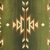 English Elm Southwestern 4' x 5' Area Rug - Olefin Rug with Jute Backing for Hallway, Entryway, Bedroom, Living Room