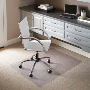 English Elm Commercial Grade 45'' x 53'' Carpet Chair Mat