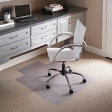 Commercial Grade 45'' x 53'' Carpet Chair Mat with Lip