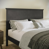 English Elm Queen Size Solid Wood Platform Bed Frame with Headboard, Footboard, and Slatted Bottom