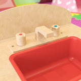 English Elm Commercial Grade Children's Wooden Kitchen Sink for Commercial or Home Use - Safe, Kid Friendly Design