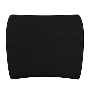 English Elm Commercial Grade Lumbar Support Pillow, Office Chair and Car Seat Cushion with Adjustable Straps and CertiPUR-US Certified Memory Foam,