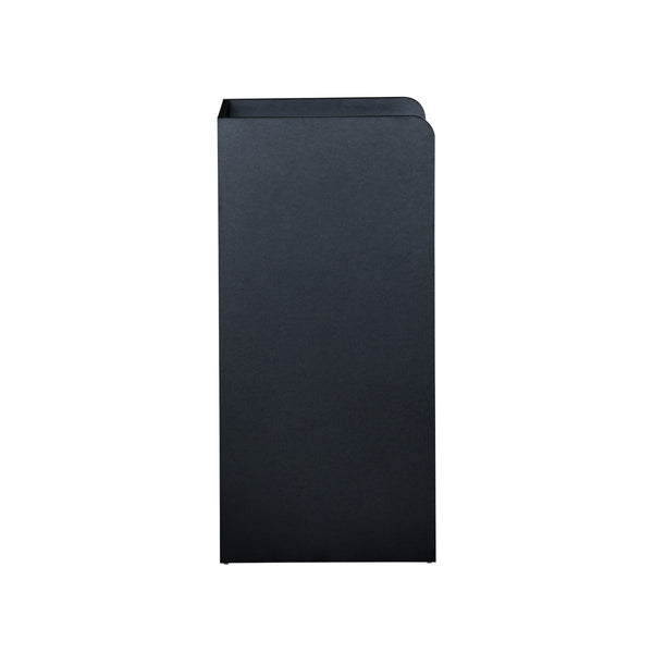 English Elm Commercial Grade Wood Tray Top Receptacle