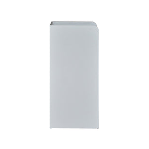 English Elm Commercial Grade Wood Tray Top Receptacle