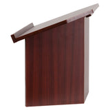 English Elm Commercial Grade Foldable Tabletop Lectern