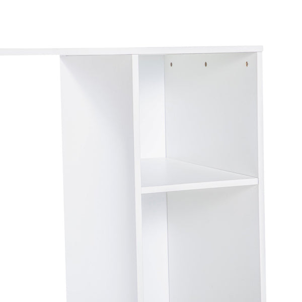 English Elm Commercial Grade Mini Fridge Bookshelf Storage Station Organizer with Cubbies