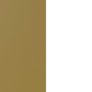 English Elm Coffee and End Table Set - Laminate Top with Brushed Gold Crisscross Frame, 3 Piece Occasional Table Set