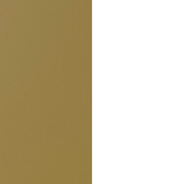 English Elm Coffee and End Table Set - Laminate Top with Brushed Gold Crisscross Frame, 3 Piece Occasional Table Set