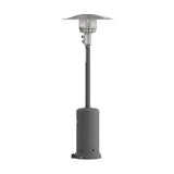 English Elm Commercial Grade Patio Outdoor Heating- Stainless Steel 40,000 BTU Propane Heater with Wheels-Commercial & Residential Use-7.5 Feet Tall