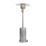 English Elm Commercial Grade Patio Outdoor Heating- Stainless Steel 40,000 BTU Propane Heater with Wheels-Commercial & Residential Use-7.5 Feet Tall