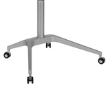 English Elm Mobile Sit-Down, Stand-Up Computer Ergonomic Desk with 28.25"W Top (Adjustable Range 29" - 41")