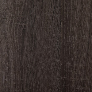 English Elm Commercial Grade Adjustable Overbed Table with Wheels for Home and Hospital