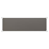 English Elm Commercial Grade Galvanized Under Shelf for Prep and Work Tables - Adjustable Lower Shelf for 24" x 60" Tables