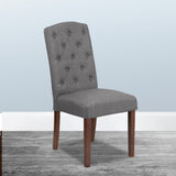 English Elm Series Tufted Parsons Chair