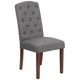 English Elm Series Tufted Parsons Chair