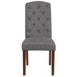 English Elm Series Tufted Parsons Chair