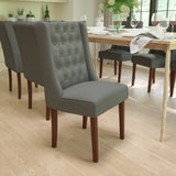 English Elm Series Tufted Parsons Chair