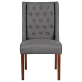 English Elm Series Tufted Parsons Chair