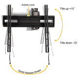 English Elm Full Motion TV Wall Mount - Built-In Level - Fits most TV's 32" - 55" (Weight Cap 55LB)