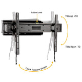 English Elm Full Motion TV Wall Mount - Built-In Level - Fit most TV's 40" - 84" (Weight Cap 100LB)