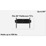 English Elm Full Motion TV Wall Mount - Built-In Level - Fit most TV's 40" - 84" (Weight Cap 100LB)