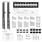 English Elm Tilt TV Wall Mount with Built-In Level - Fits most TV's 32" - 55" (Weight Capacity 120LB)