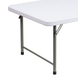 English Elm Commercial Grade 4.93-Foot Kid's Plastic Folding Table