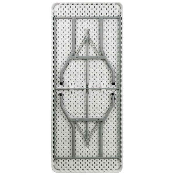 English Elm Commercial Grade 6-Foot Plastic Folding Table