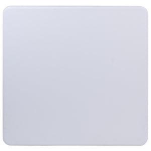 English Elm Commercial Grade 2.81-Foot Square Plastic Folding Table